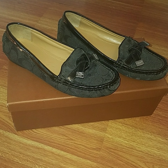 Coach black loafers - Picture 2 of 5